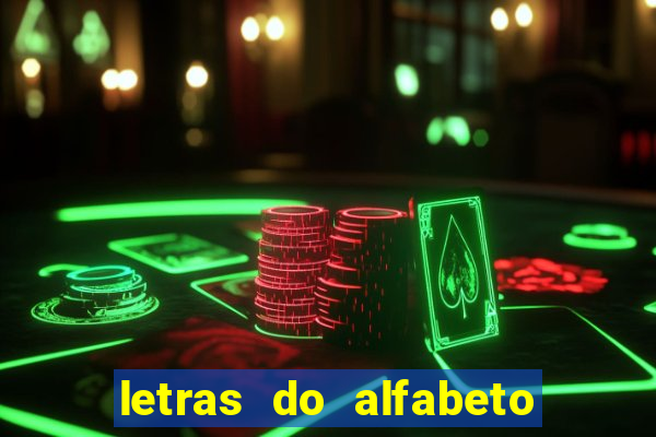 letras do alfabeto personalizadas para imprimir